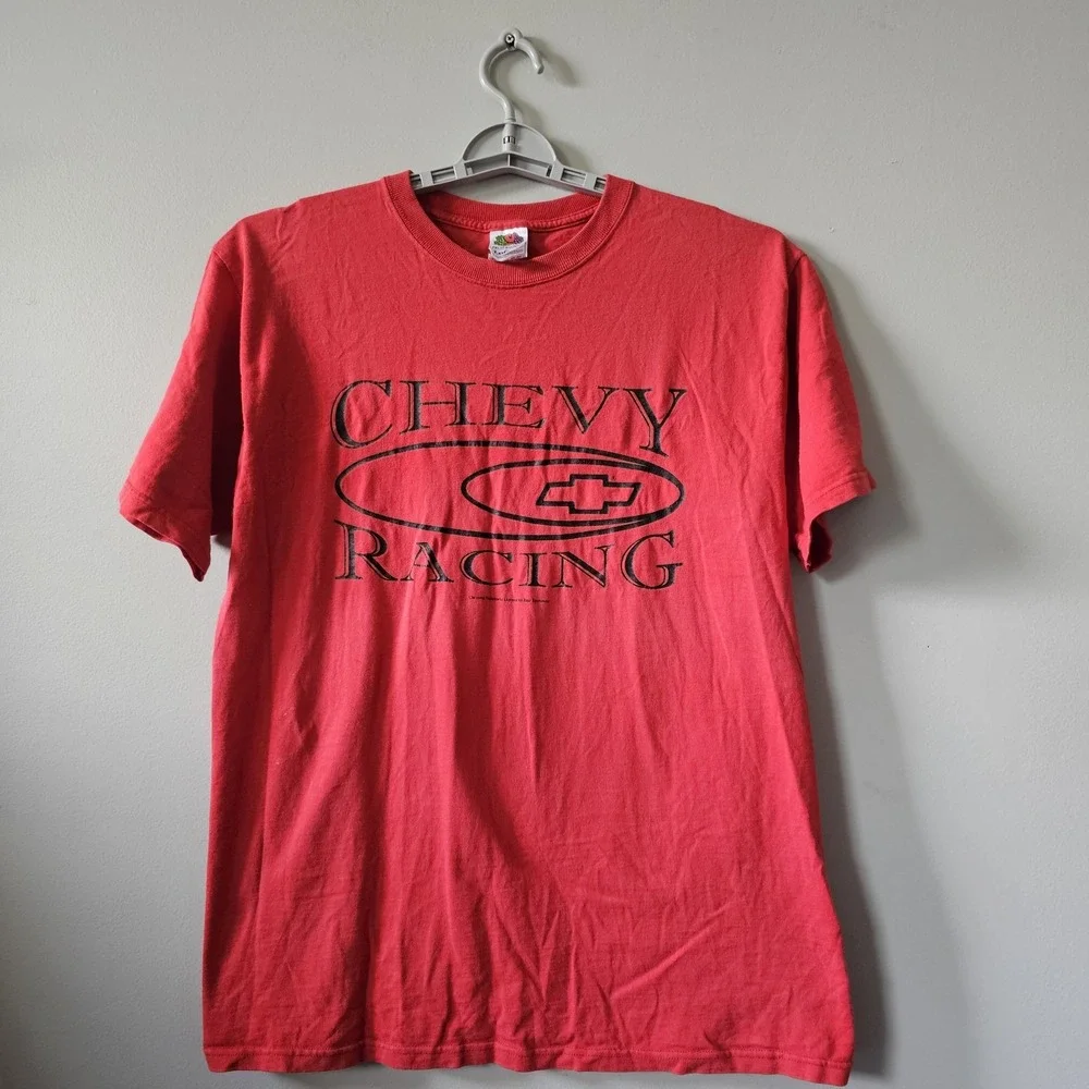 Vintage Chevrolet Racing Razz Sportswear T-Shirt Men's Size‎ Large Chevy Hot Rod